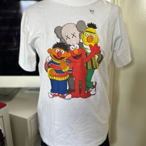 NWT KAWSx UNIQLO x SESAME STREET